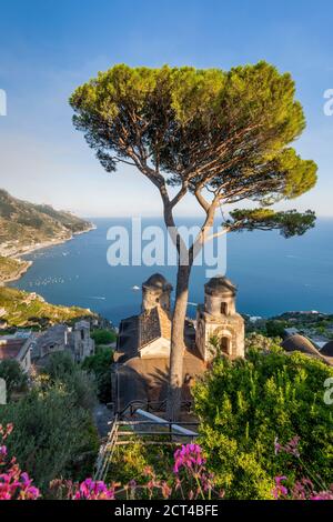 Villa Rufolo, Ravello, Amalfi Küste, Kampanien, Italien Stockfoto