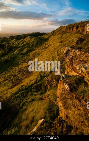 Cleve Hill, Bestandteil der Cotswold Hügel, Cheltenham, Cotswolds, Gloucestershire, England, Vereinigtes Königreich, Europa Stockfoto