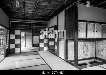 Shokintei Teehaus im Japanischen Garten der Kaiserlichen Villa Katsura, Kyoto, Japan Stockfoto