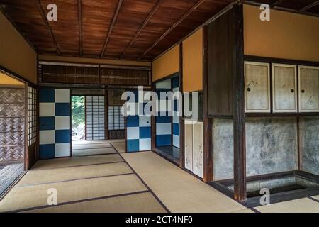 Shokintei Teehaus im Japanischen Garten der Kaiserlichen Villa Katsura, Kyoto, Japan Stockfoto