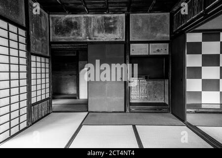 Shokintei Teehaus im Japanischen Garten der Kaiserlichen Villa Katsura, Kyoto, Japan Stockfoto