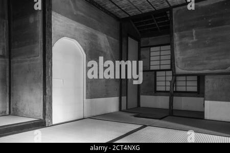 Shokintei Teehaus im Japanischen Garten der Kaiserlichen Villa Katsura, Kyoto, Japan Stockfoto