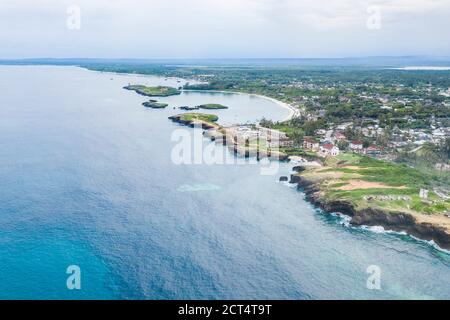 Watamu, Kilifi County, Kenia Drohne Stockfoto