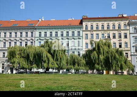 Prag, die Hauptstadt der Tschechischen Republik, liegt an der Moldau, gegründet im 7. Jahrhundert. Es gibt verschiedene Sammlungen von Architektur Stockfoto