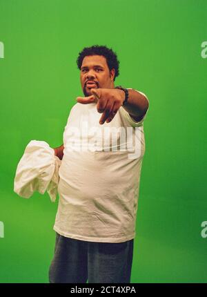 Fatman Scoop 8. November 2003, Dänemark Studios, London, England. Stockfoto