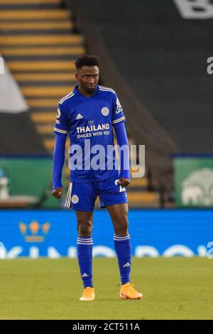 James Justin (2) von Leicester City während des Spiels Stockfoto