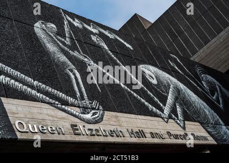 Queen Elizabeth Hall und Purcell Rooms, South Bank, London, England Stockfoto