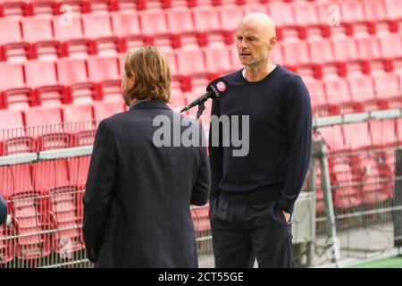 Kopenhagen, Dänemark. September 2020. FC Kopenhagen-Manager Staale Solbakken vor dem 3F Superliga-Spiel zwischen FC Kopenhagen und Broendby im Park in Kopenhagen. (Foto Kredit: Gonzales Foto/Alamy Live News Stockfoto