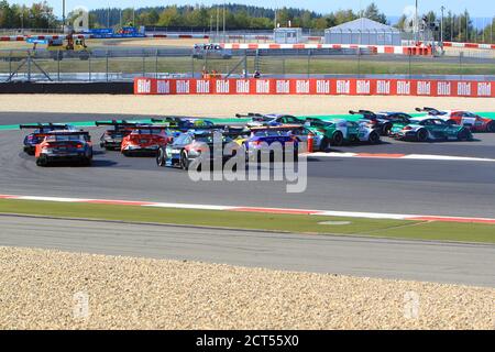 Nurburg, Deutschland. September 2020. Nürnberg, Deutschland 19.-20. September 2020: DTM Nürburgring 2 - Rennen 1 - 2020 wieder gestartet Quelle: dpa/Alamy Live News Stockfoto