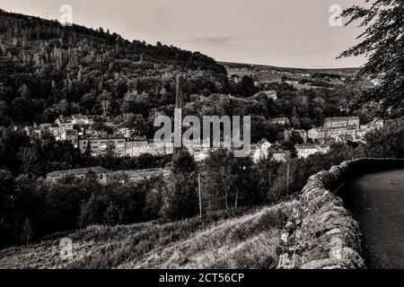 Hebden Bridge, Mill Town, Pennines, Yorkshire Stockfoto