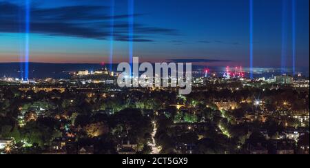 Szenen um die schottische Hauptstadt Edinburgh Stockfoto