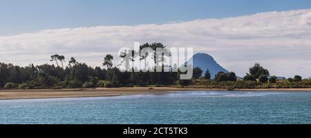 Landschaft in der Nähe von Whakatane, Bay of Plenty, Nordinsel, Neuseeland Stockfoto