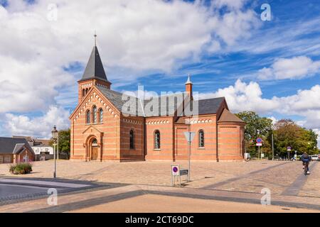 Kirche unseres Erlösers oder vor Frelsers Kirke in Esbjerg, Dänemark Stockfoto