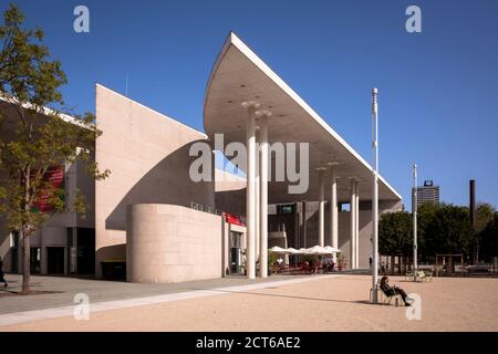 Das Kunstmuseum Bonn vom Architekten Axel Schultes, Nordrhein-Westfalen, Deutschland. Kunstmuseum Bonn, Museumsmeile, Architekt Axel Schultes, Nordrhein-W. Stockfoto