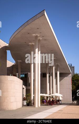 Das Kunstmuseum Bonn vom Architekten Axel Schultes, Nordrhein-Westfalen, Deutschland. Kunstmuseum Bonn, Museumsmeile, Architekt Axel Schultes, Nordrhein-W. Stockfoto