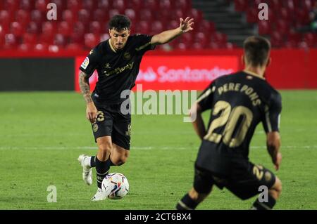 Ximo Navarro von Deportivo Alaves während der spanischen Meisterschaft La Liga Fußballspiel zwischen Granada CF und Deportivo Alaves am 20. September 2020 Stockfoto