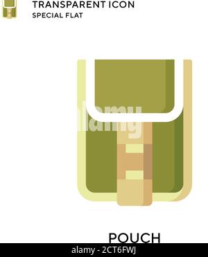 Vektorsymbol für Beutel. Flache Illustration. Vektor EPS 10. Stock Vektor
