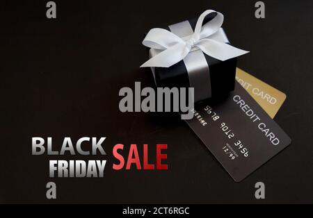 Black friday Sale Konzept nur am Tag des Verkaufs Stockfoto