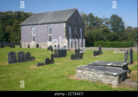 Rhydwilym Baptist Chapel in der Gemeinde Llandysilio West, Pembrokeshire, Wales. Stockfoto