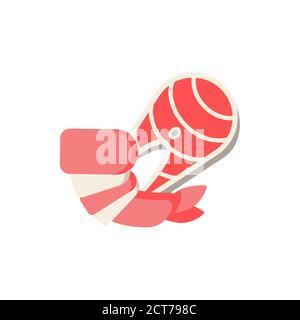 Meeresfrüchte-Ikone. Einfaches Element aus der Allergiesammlung. Creative Seafood Icon für Web-Design, Vorlagen, Infografiken und mehr Stock Vektor