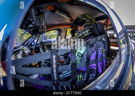 DORAN Liam (GBR), Monster Energy GCK RX Cartel (FRA), Renault Megane RS, Portrait während der Neste World RX von Riga-Lettland, 6. Runde der FIA 2020 Stockfoto