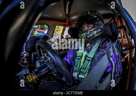 DORAN Liam (GBR), Monster Energy GCK RX Cartel (FRA), Renault Megane RS, Portrait während der Neste World RX von Riga-Lettland, 6. Runde der FIA 2020 Stockfoto