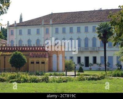 Villa Revedin Bolasco, Parco Bolasco, Castelfranco Veneto Stockfoto