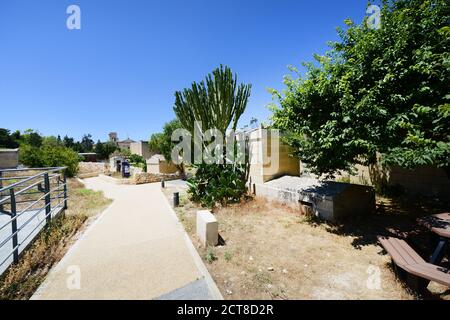 St. Pauls Katakomben in Rabat, Malta. Stockfoto