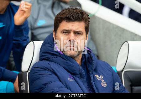 Totttenham Manager Mauricio Pochettino. Brighton / Tottenham Hotspspur. Bild : © Mark Pain / ALAMY Stockfoto