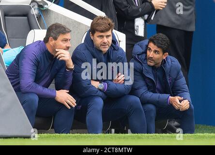 Totttenham Manager Mauricio Pochettino. Brighton / Tottenham Hotspspur. Bild : © Mark Pain / ALAMY Stockfoto