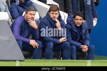 Totttenham Manager Mauricio Pochettino. Brighton / Tottenham Hotspspur. Bild : © Mark Pain / ALAMY Stockfoto