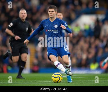 Chelsea's Christian Pulisic BILDNACHWEIS : © MARK PAIN / ALAMY STOCK FOTO Stockfoto