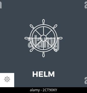 Symbol Ruderlinie Stock Vektor