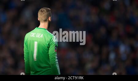 DAVID DE GEA EVERTON gegen MANCHESTER UTD FA Cup Halbfinale - Wembley. Copyright Bild : Mark Pain 23/04/2016 Stockfoto