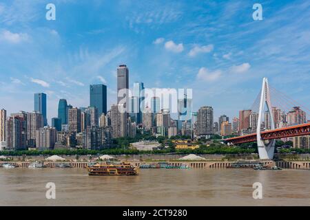 Innenstadt von Chongqing Stadt in China Stockfoto