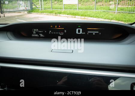 Hongkong, China 27. Mai 2020 : Honda Stepwgn Dashboard 27 2020 in Hongkong. Stockfoto