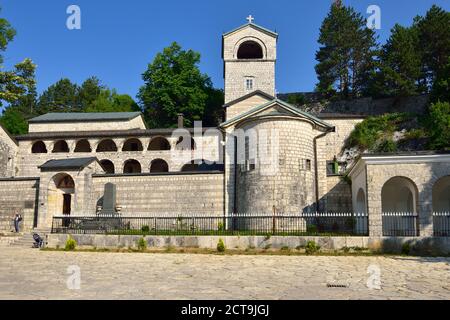 Montenegro, Crna Gora, Cetinje, orthodoxe Kloster Stockfoto