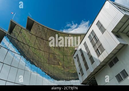 Frankreich, Pyrenées-Orientales, Solarschmiede vier solaire d'Odeillo in Font-Romeu-Odeillo-Via Stockfoto