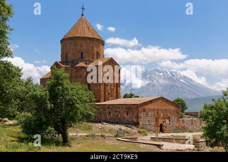 Türkei, Insel Akdamar, armenische Kirche des Heiligen Kreuzes Stockfoto