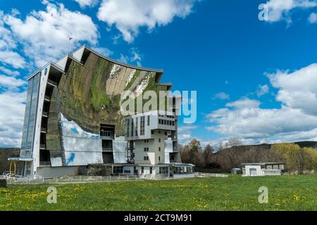 Frankreich, Pyrenées-Orientales, Solarschmiede vier solaire d'Odeillo in Font-Romeu-Odeillo-Via Stockfoto