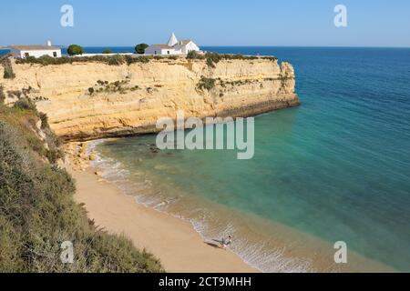 Portugal, Lagos, Faro, Blick von Fort von Nossa Senhora da Roch Stockfoto