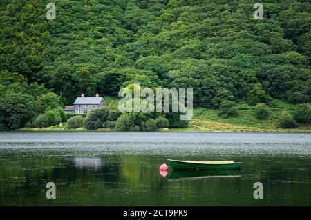 England, Wales, Lake Tal-y-Llyn in Snowdonia-Nationalpark Stockfoto