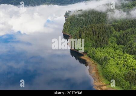 Kanada, British Columbia, Khutzeymateen Provincial Park, Great Bear Rainforest, Luftbild Stockfoto