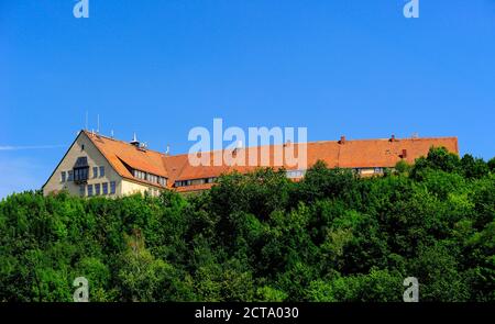 Deutschland, Sachsen, Tharandt, Schlafsaal Stockfoto