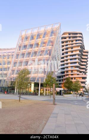 Deutschland, Hamburg, Hafencity, Unilever-Haus am Strankai Stockfoto