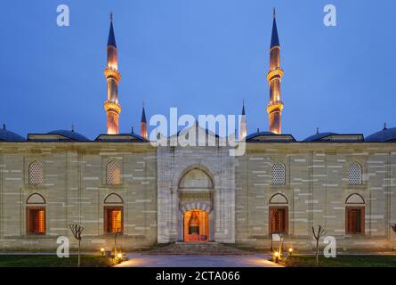 Türkei, Edirne, Außenseite der Selimiye Moschee Stockfoto