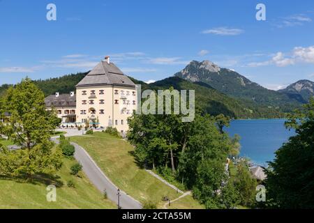 Österreich, Salzburger Land, See Fuschlsee Fuschl am See, Schloss Fuschl Stockfoto