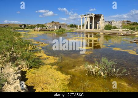 Türkei, Caria, archäologische Stätte von Milet, antiken Hafen Stockfoto