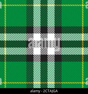 Klassisches Tartan-Struktur Nahtloses Muster. Traditionelle schottische karierte karierte karierte Ornamente. Farbige geometrisch überschneidende gestreift Vektor-Illustration. Stock Vektor