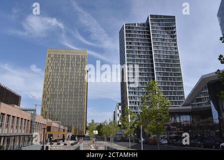 Luxemburg, Luxemburg. September 2020. EuGH (l). Quelle: Horst Galuschka/dpa/Alamy Live News Stockfoto